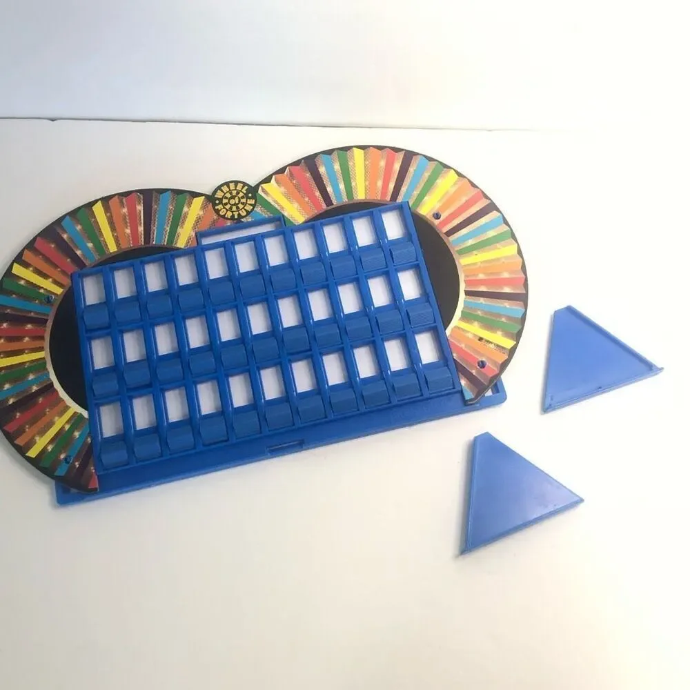 wheel of fortune 1985 junior edition replacement letter board stand pressman‎